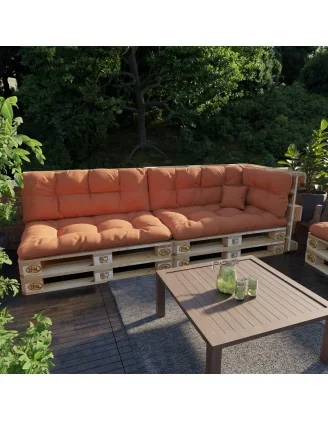 Cuscino Decorativo per Pallet e per Divano da Giardino, 40x40 cm, Arancione