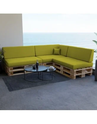 Cuscino Decorativo per Pallet e per Divano da Esterno, 40x40 cm, Lime