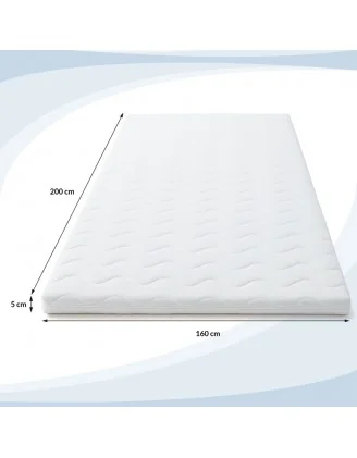 Topper Materasso H3 160x200x5 cm