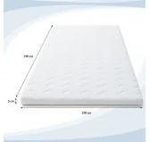 Topper Materasso H3 130x190x5 cm Topper Materasso H3 130x190x5 cm