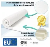 Topper Materasso H3 200x200x5 cm