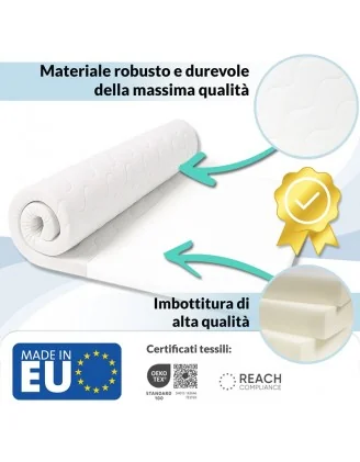 Topper Materasso H3 200x200x5 cm