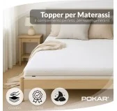Topper Materasso PREMIUM 140x200x8 cm Topper Materasso PREMIUM 140x200x8 cm