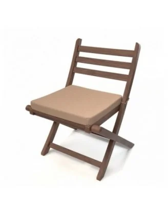 Cuscino per panchina da giardino, cuscino per altalena, cuscino da giardino, 50x50x5 cm, Beige