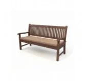 Cuscino per panchina da giardino, cuscino per altalena, cuscino da giardino, 100x50x5 cm, Beige