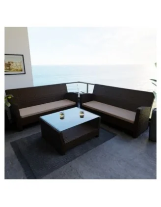 Cuscino per panchina da giardino, cuscino per altalena, cuscino da giardino, 150x40x5 cm, Beige